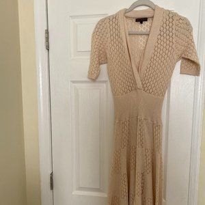 Vintage Betsy Johnson Crochet Dress
